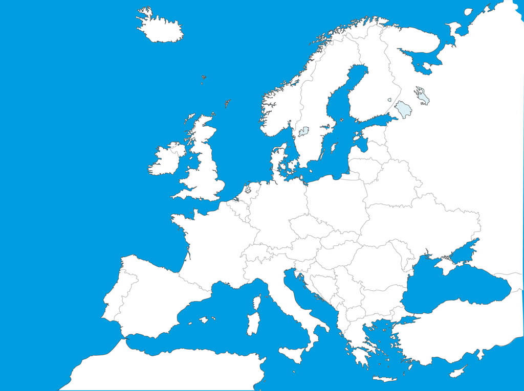 Map of Europe